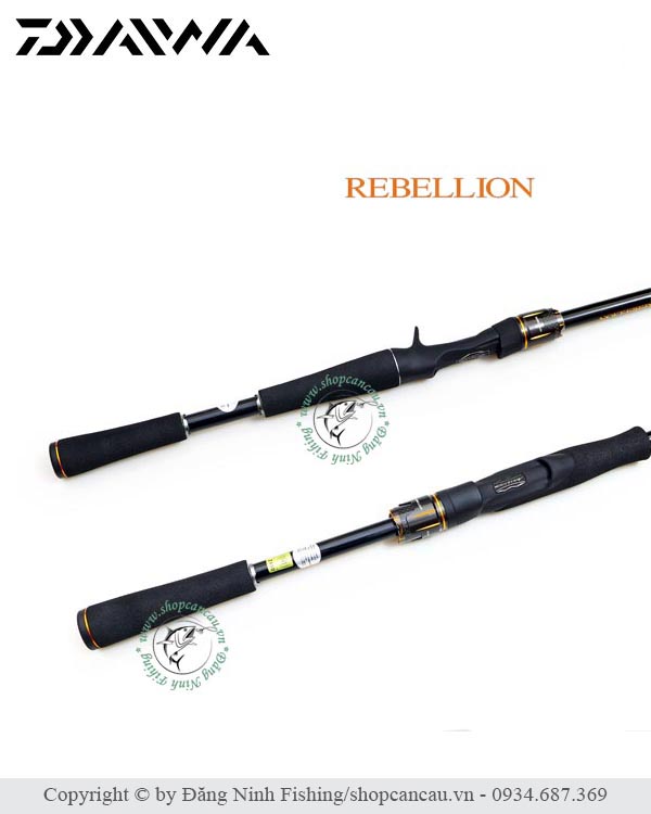 Cần câu lure Daiwa Rebellion - Kẻ nổi loạn 2020